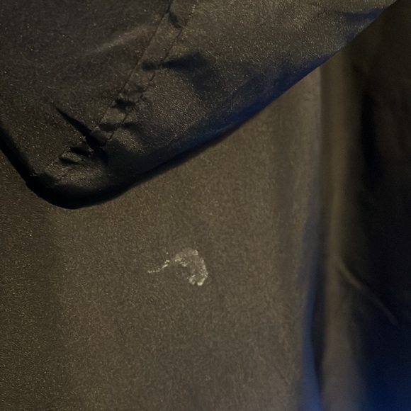 Mens Medium Black Windbreaker - Picture 4 of 4